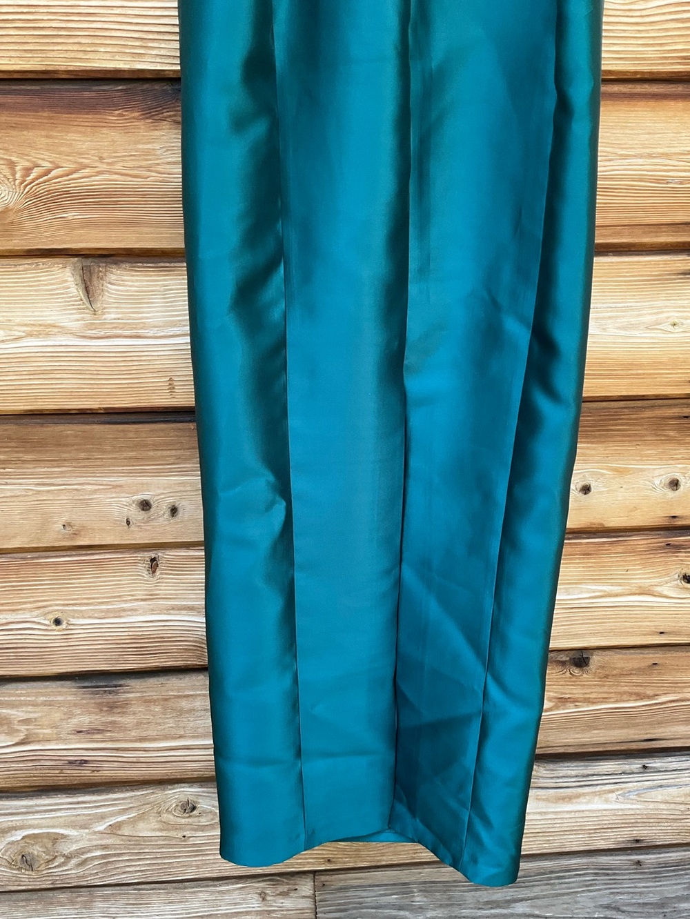 NWT Donna Karan Green Strapless Sweetheart Gown Size 4 - Picture 11 of 13